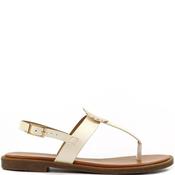 Lunar Womens Flat Strap Sandal - White - 6 image