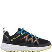 Columbia Boys Waterproof Lace Trainer - Black Orange - Uk J2
