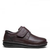 G Comfort Mens Waterproof Velcro Shoe - Cognac Leather - 43 image