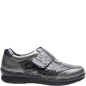 G Comfort Womens Waterproof Strap Shoe - Grey Metallic - 38 image