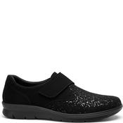 G Comfort Womens Extra Wide Fit Shoe - Black Nubuck - 39 image