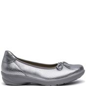 G Comfort Womens Bow Slip On Shoe - White Silver - 37 image