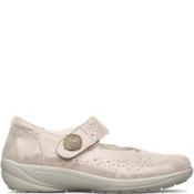 G Comfort Womens Wedge Strap Shoe - Beige - 41