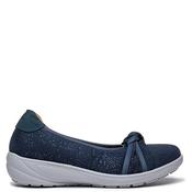 G Comfort Womens Bow Slip On Shoe - Navy - 39