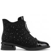 Redz Womens Ankle Boot - Black - 37 image
