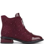 Redz Womens Ankle Boot - Wine - 37