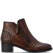 Remonte Womens Leather Ankle Boot - Brown - 37