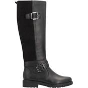 Remonte Womens Zip High Leg Boot - Black - 38 image