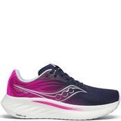 Saucony Womens Power Run Lace Trainer - Navy Fuchsia - 7 image
