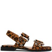 Steve Madden Womens Low Heel Sling Back - Leopard - 37 image