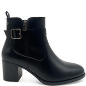 Susst Womens Zip Ankle Boot - Black - 40 image