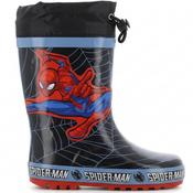 Cortina Kids Spiderman Rainboot Wellie - Black Grey - 25