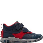 Clarks Boys 2 Strap Ankle Boot - Navy - Uk K5