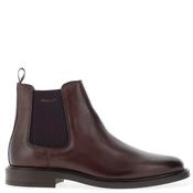 Gant Mens Chelsea Ankle Boot - Dark Brown Leather - 43 image