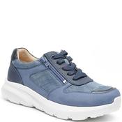 G Comfort Womens Zip Lace Trainer - Jeans - 37 image