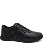 G Comfort Mens Waterproof Zip Lace Shoe - Black - 42 image
