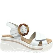Redz Womens Wedge Strap Sandal - White - 42 image