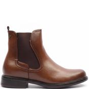 Susst Womens Zip Chelsea Ankle Boot - Tan - 37 image