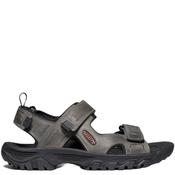 Keen Mens Velcro Strap Sandal - Grey Black - 10 image