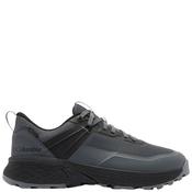 Mens Lace Trainers - Graphite Black - 8