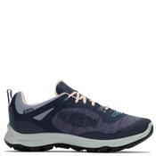 Keen Womens Waterproof Lace Shoe - Navy Peach - 5 image