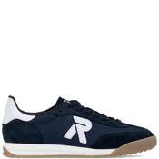 Rieker Mens Men S Blue Textile Lace Up C - Blue - 42 image