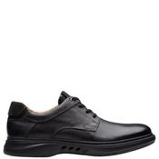 Clarks Mens Comfort Lace Shoe - Black Leather - 8 image