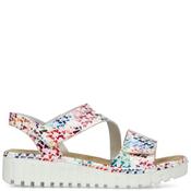 Rieker Womens Wedge Strap Sandal - Multi - 39 image