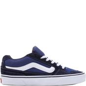 Vans Kids Caldrone Lace Trainer - Navy White - J5/Eu38 image