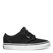 Vans Kids Atwood Canvas Lace Trainer - Black White - K13/Eu32 image