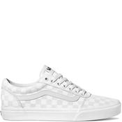 Vans Womens Ward Lace Trainer - White Checker - 3 image