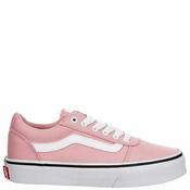 Vans Girls Ward Lace Trainer - Pink White - Uk K12 image