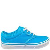 Vans Tie Kids Shoe - Blue White - 12 image