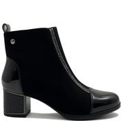 Redz Womens Zip Ankle Boot - Black - 38 image