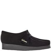 Clarks  Mens  Shoe - Black Suede - Uk 8 image