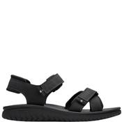 Clarks  Mens  Sandal - Black Leather - Uk 9 image
