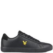 Lyle &amp; Scott Mens Lace Trainer - Black - 46 image
