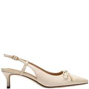 Clarks  Womens  Shoe - Cream Leather - 4 image