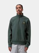 Carhartt WIP I027014 Half Zip American Script Sweatshirt • Pauls of Kilkenny image