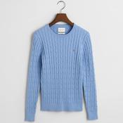 Gant 4800100 STRETCH COTTON CABLE C-NECK • Pauls of Kilkenny