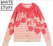 White Stuff 445401 LULU STRIPE PRINT CARDI • Pauls of Kilkenny