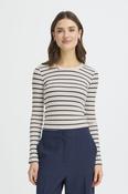 Fransa 20615551 FRHIZAMOND STRIPE TEE 33 • Pauls of Kilkenny image