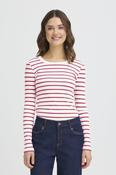 Fransa 20615551 FRHIZAMOND STRIPE TEE 33 • Pauls of Kilkenny image