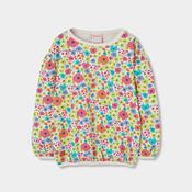 Boboli 313007 Fleece Sweatshirt Floral • Pauls of Kilkenny