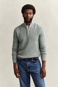 Gant 8030292 MICRO TEXTURED COTTON HALF ZIP • Pauls of Kilkenny