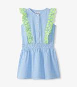 Hatley S26BSK1949 Neon Dots Scallop Ruffle Dress • Pauls of Kilkenny image