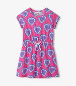 Hatley S26HBK2012 Heart Burst Short Sleeve Dress • Pauls of Kilkenny image