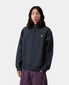 Carhartt WIP I027014 Half Zip American Script Sweatshirt • Pauls of Kilkenny image