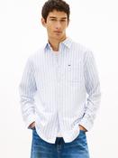 Tommy Jeans DM0DM22790 TJM REG STRIPE OXFOR • Pauls of Kilkenny