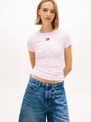 Tommy Jeans TJW SLIM BADGE RIB T • Pauls of Kilkenny